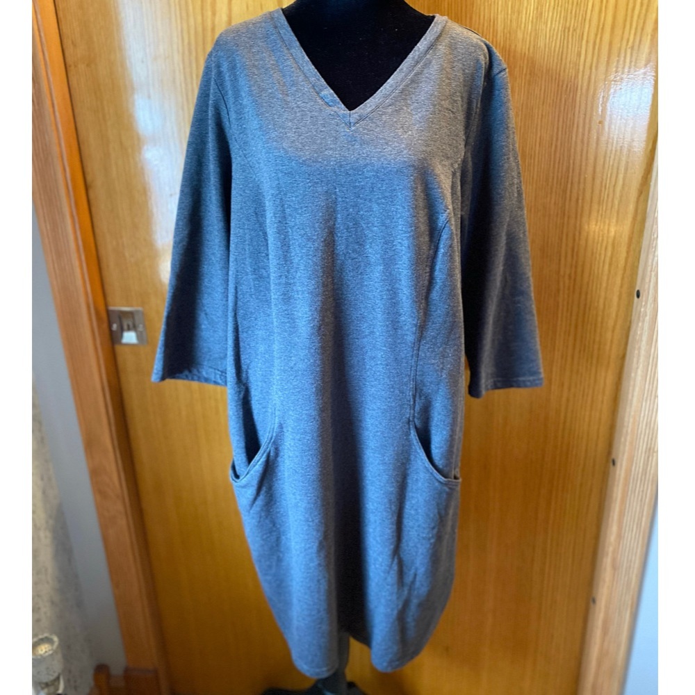 Gray Sweater Dress